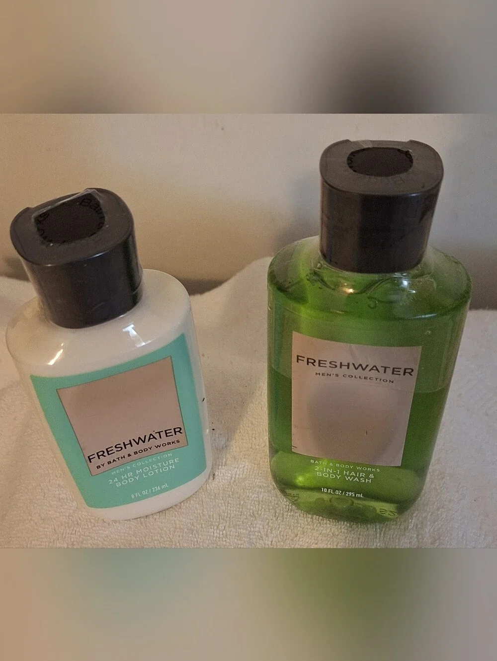 Men Collection: Fresh Water by Bath & Body Collection.